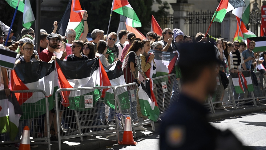 Pro-Palestinian protests in Spain force cancellation of La Vuelta cycling race's final stage