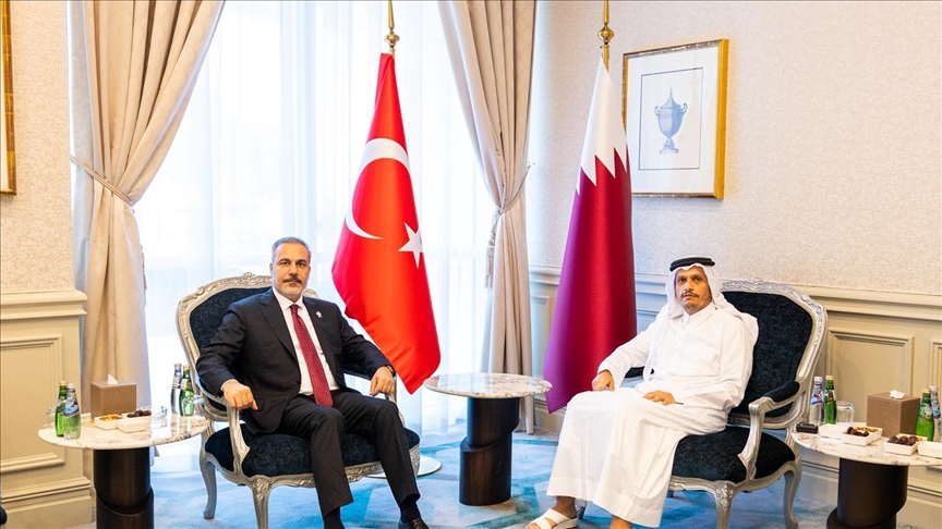 Türkiye's foreign minister attends top Arab-Islamic diplomats' meeting in Doha