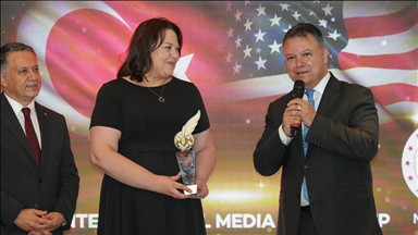 Turkish, American journalists honored at New York Media Friendship Awards ceremony
