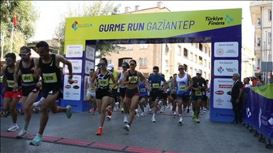 Gurme Run yarı maratonu Gaziantep'te gerçekleştirildi