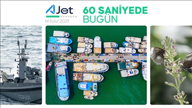 60 saniyede bugün (14 Eylül 2025)