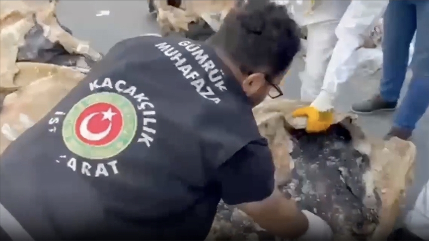 Sarp Gümrük Kapısı ve İstanbul'da 601 kilo uyuşturucu ele geçirildi