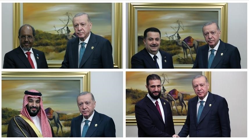 Sommet arabo-islamique de Doha: Erdogan multiplie les rencontres bilatérales