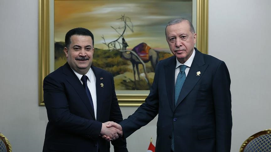 أردوغان يلتقي رئيس وزراء العراق على هامش قمة الدوحة