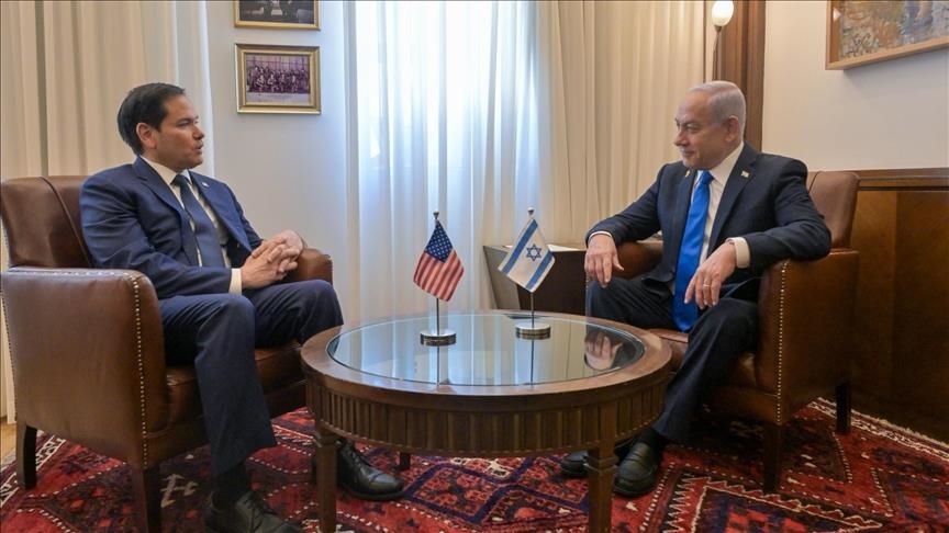 Israeli premier holds talks with US secretary of state in Jerusalem