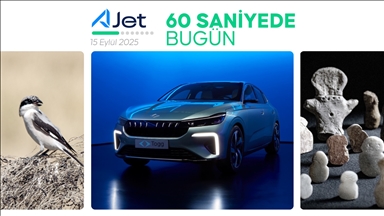 60 saniyede bugün (15 Eylül 2025)