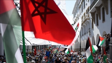 مئات المغاربة يتظاهرون في تطوان دعما لأسطول الصمود ورفضا للإبادة بغزة