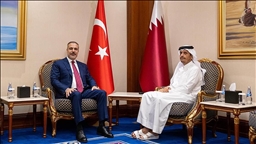 Turkish foreign minister meets Qatari counterpart in Doha