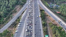 İstanbul'da haftanın ilk iş gününde trafik yoğunluğu