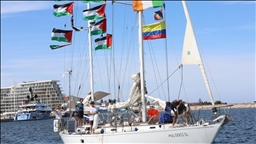 16 kapal Armada Global Sumud berangkat dari pelabuhan Tunisia menuju Gaza