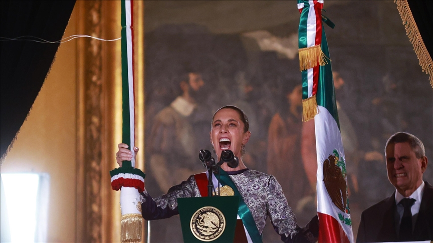 Predsjednica Meksika Claudia Sheinbaum predvodila ceremoniju "Krik nezavisnosti"