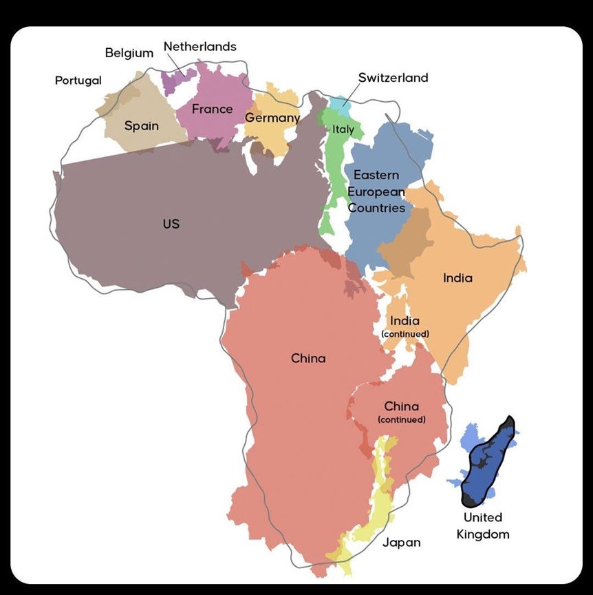 « Corriger la carte » : l’Afrique s’attaque au « plus grand mensonge » en géographie mondiale depuis des siècles