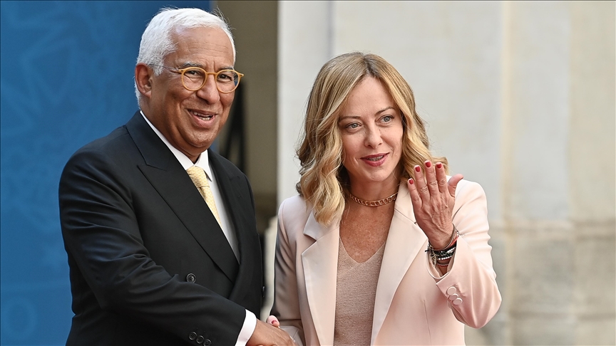 EU's Costa meets with Meloni in Rome, urges stronger defense readiness