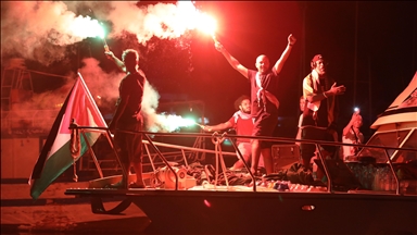 Gaza-bound aid flotilla sends 9 ships to break Israeli blockade, prepares 6 more