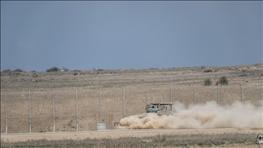 Israeli army deploys booby-trapped armored vehicles into Gaza City amid heavy bombardment