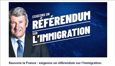 France / Référendum sur l’immigration : la pétition de Philippe de Villiers revendique plus d’un million de signatures