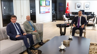 Bakan Fidan, OYAK Yönetim Kurulu Başkanı ve Genel Müdürünü kabul etti