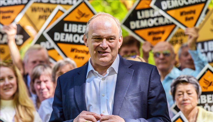 UK Liberal Democrats leader says Israel committing 'genocide' in Gaza