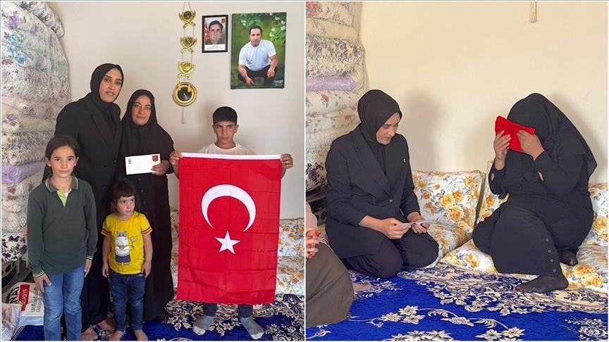 Nameya Serokomar Erdogan a "Tirkiyeya Bêteror" gihîşt malbata şehîd a li Wanê