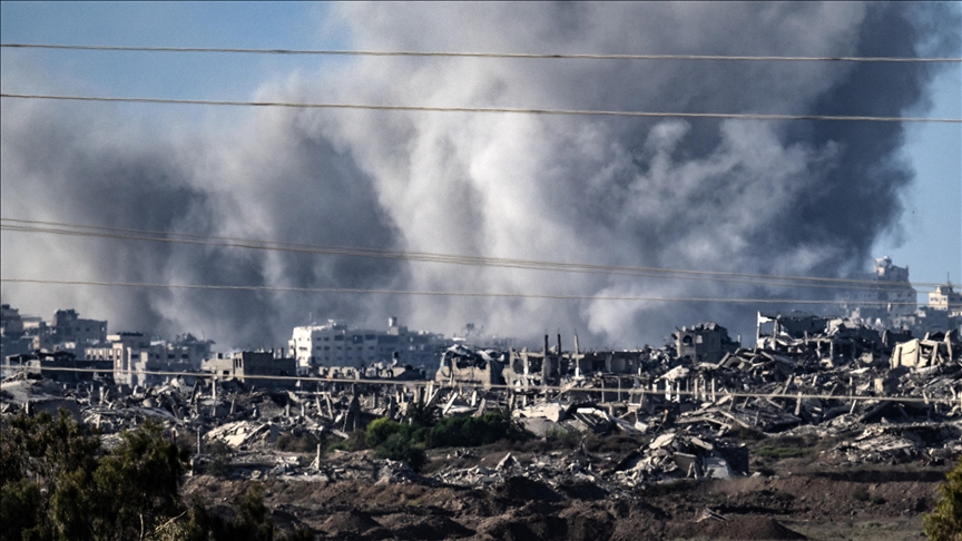 Israeli army destroys 25 residential towers in Gaza City amid intense bombardment