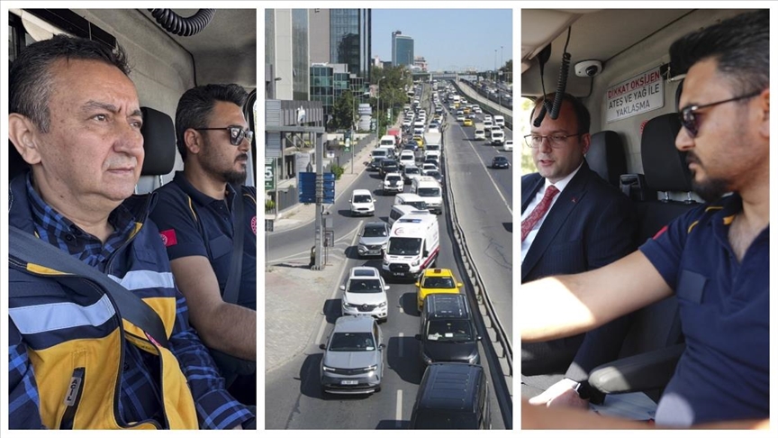 İstanbul'da sürücüler "Lütfen ambulansa yol ver" anonsunu radyodan duyacak