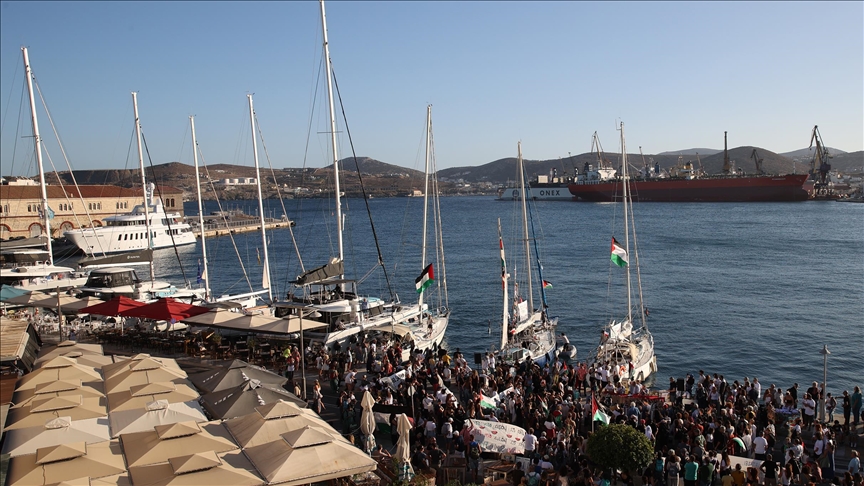 Küresel Sumud Filosu'na Yunanistan'dan katılacak tekne sayısı artıyor