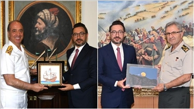 AA Genel Müdürü Karagöz'den Deniz ve Kara Kuvvetleri komutanlıklarına ziyaret