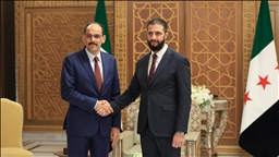 Le chef du service de renseignement turc reçu par le président syrien Ahmed al-Chaara