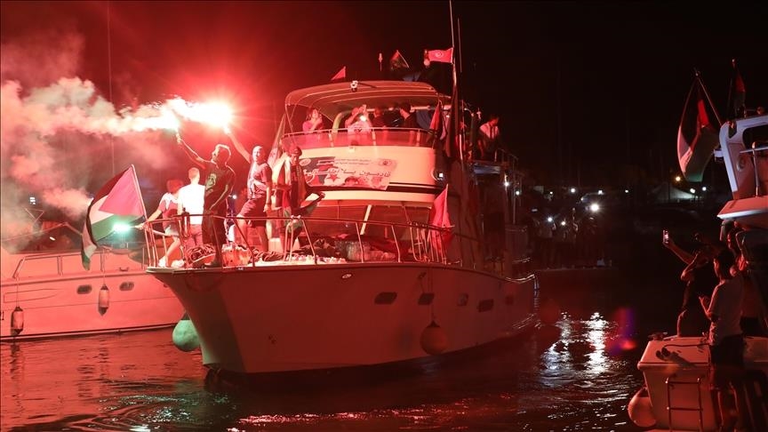 Brodovi na putu za Gazu se okupili u Sredozemnom moru pred polazak prema blokiranoj enklavi