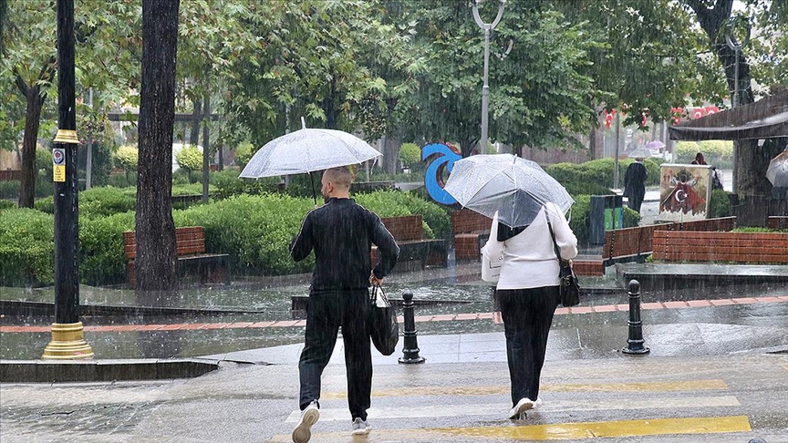 15 il için "sarı" kodlu meteorolojik uyarı