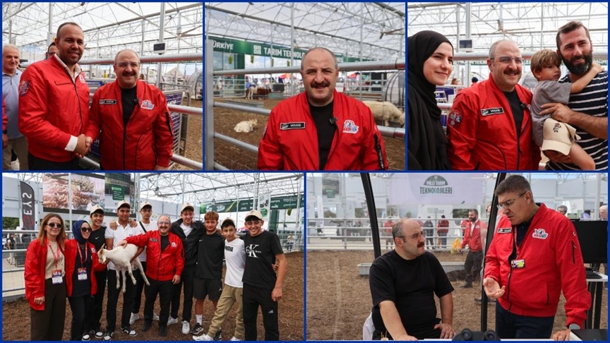 TBMM Sanayi Komisyonu Başkanı Varank, TEKNOFEST'te tarım teknolojilerini inceledi