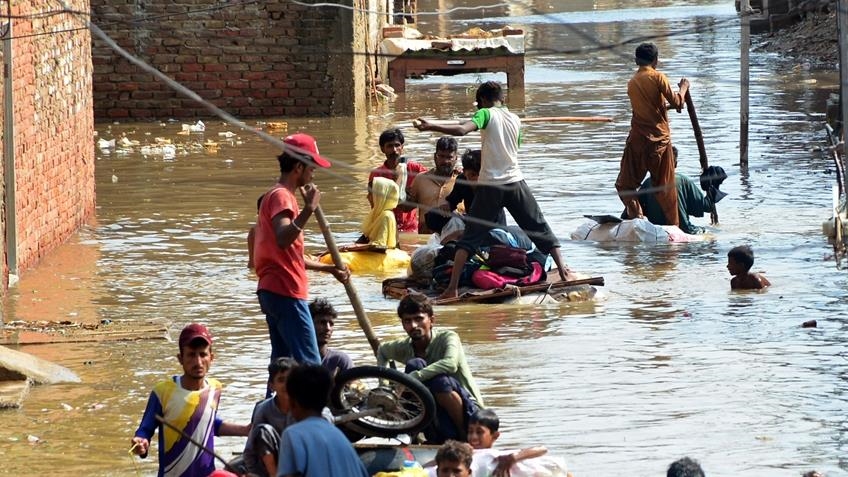 Death toll from heavy rains, floods in Pakistan since June 26 surpasses 1,000