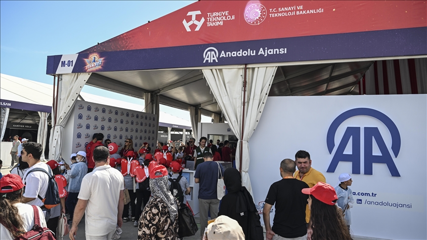 Ajansa Anadoluyê ku li TEKNOFEST Stenbolê cih digire berhem û xizmetên xwe bi mêvanan da nasandin