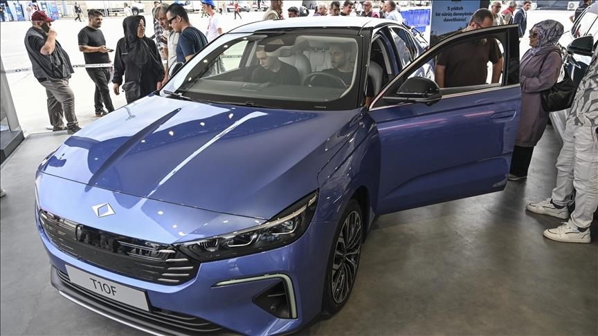 Türkiye showcases new Togg T10F electric vehicle at TEKNOFEST