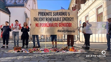 Aktivisti u Zagrebu traže prekid saradnje s izraelskom kompanijom zbog genocida u Gazi