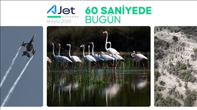 60 saniyede bugün (18 Eylül 2025)