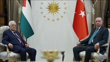 دیدار اردوغان و محمود عباس در آنکارا