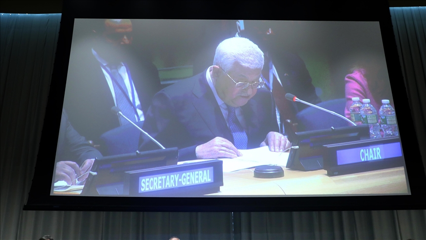 UN General Assembly adopts resolution allowing Palestinian president to deliver speech via video