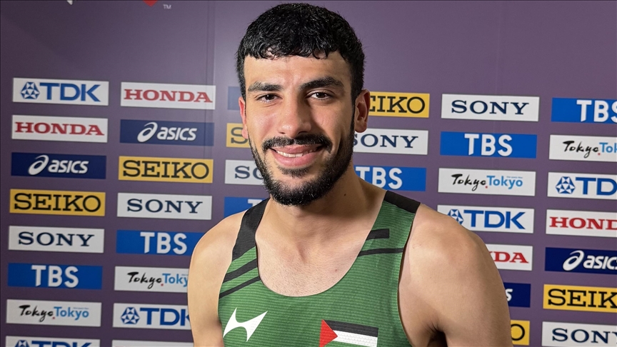 Palestine’s Dwedar runs for hope at World Athletics Championships in Japan