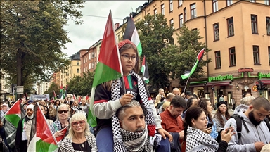 İsrail'in Gazze'ye yönelik saldırıları İsveç ve Yunanistan'da protesto edildi