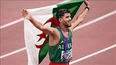 مونديال ألعاب القوى.. الجزائري جمال سجاتي يحرز فضية سباق 800 متر