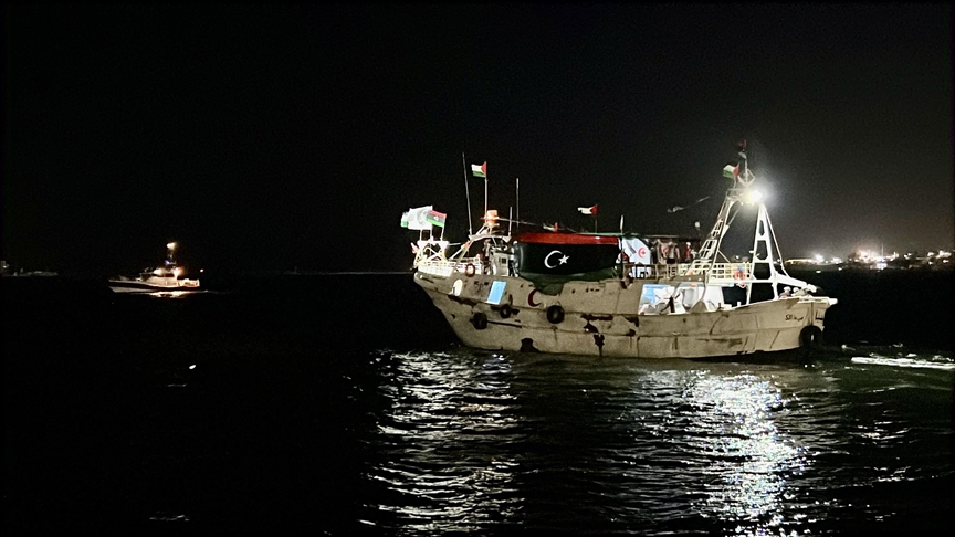 3 drones flying over vessels of Gaza-bound aid flotilla: Spokesperson 3 drones flying over vessels of Gaza-bound aid flotilla: Spokesperson