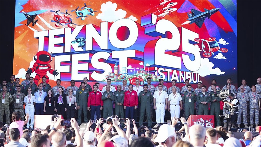 TEKNOFEST İstanbul kapanış töreninin ardından sona erdi 