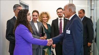 Presidentja Osmani takon në New York me Sekretarin e Përgjithshëm të Ligës Arabe, Ahmed Aboul Gheit