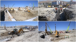 Van'ı "sağlık üssü" haline getirecek şehir hastanesinin yapım çalışmaları devam ediyor
