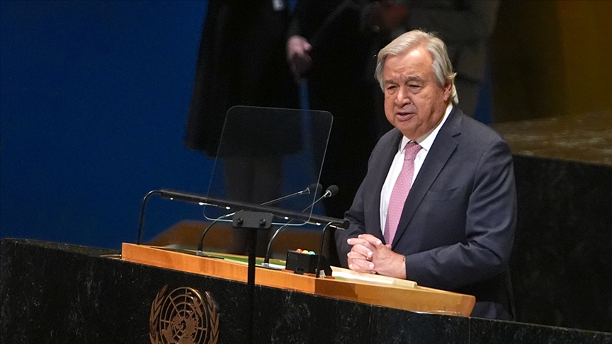 Guterres, BM ilkelerinin daha önce hiç olmadığı kadar saldırı altında olduğunu söyledi