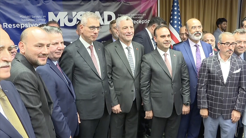 Türk ve Amerikan iş dünyası MÜSİAD'ın New York'taki resepsiyonunda bir araya geldi