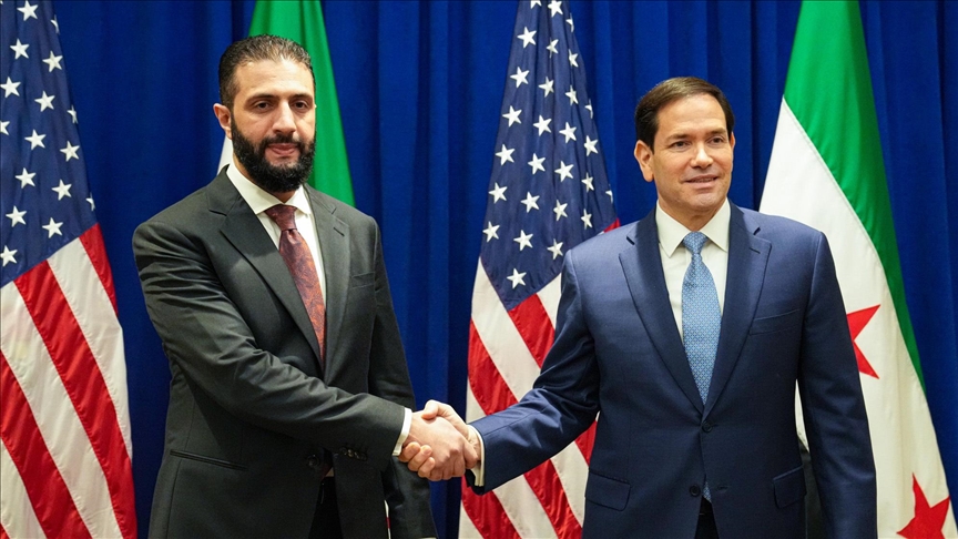 الشرع يلتقي وزير خارجية أمريكا على هامش اجتماعات الأمم المتحدة