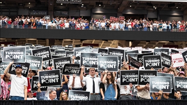 Tens of thousands honor Charlie Kirk along with political leaders in Arizona