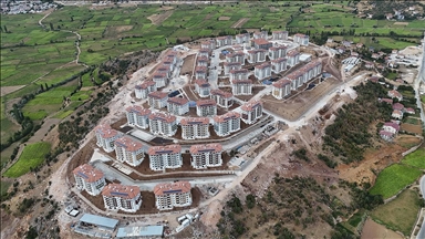 Adıyaman'ın Çelikhan ilçesinde deprem konutlarında sona gelindi